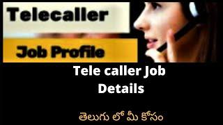 Telecaller Job Details | Telecaller Roles &Resposibilities | Tele calling Job Discription in Telugu