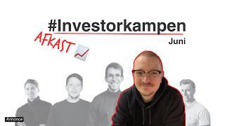 Gode afkast på aktierne i #investorkampen i juni