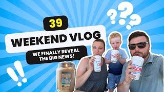 Weekend Vlog 39 | We Finally Reveal the Big News | Amanda's Family Comes to Tennessee