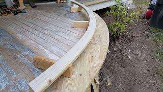 How to Make a Curved Railing (No Steam Required)