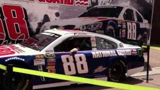 Dale jr. NASCAR start up and rev engine