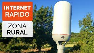 INTERNET / WIFI en ZONAS RURALES! ️ Antena 4G LTE (Instalación y Funcionamiento) Huawei b2368