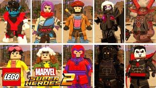 All X-Men Characters in LEGO Marvel Superheroes 2 W / Mods