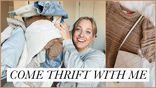 THRIFTED DATE NIGHT OUTFIT CHALLENGE - COME THRIFT WITH ME