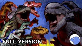 D.rex vs Rexy, Spinosaurus, Giganotosaurus and Blue | Animation (Full Version)