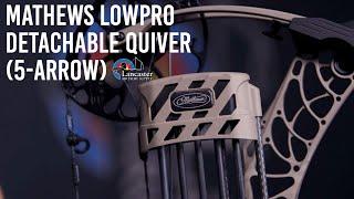 Mathews LowPro Detachable Quiver (5-Arrow)