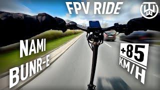 8400 WATT NAMI BURN-E VIPER - MONSTER eSCOOTER FPV RIDE