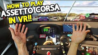 How to Play Assetto Corsa in VR with the Meta Quest 3 or Quest 2!