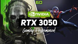 NVIDIA GeForce RTX 3050 Laptop Gaming Performance 2023!