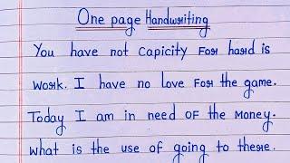 how to improve english handwriting/how to improve your english handwriting/handwriting in english