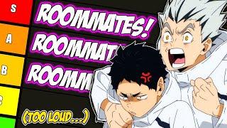 Ranking Haikyuu Characters as ROOMMATES! | Haikyuu Tier List