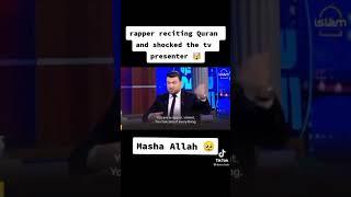 Rapper Tunisia Kejutkan Reporter TV dengan Bacaan Alquran ***Harus Ditonton***