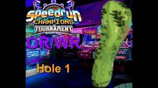 H1M Golf Clash Speedrun Champions 2025 Hole 1 Master OR/WR FTP Drive x 3