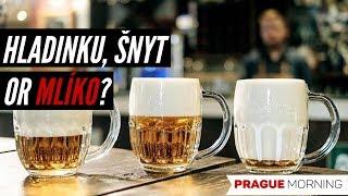 Drinking Czech Beer: Classic, Šnyt, Mlíko