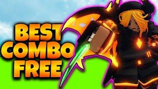 The most BROKEN FREE COMBO (try fast) - Roblox Bedwars