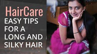 2 MINUTES 2 HAIR CARE TIPS FOR SILKY SMOOTH LONG AND STRONG HAIRS | KANNADA Vlogs