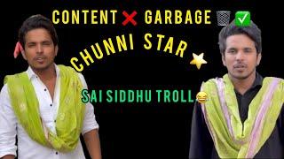 Sai Siddhu Roast  Content Garbage ️  Troll Video #telugutrolls #teluguroastvideos