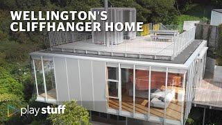 Wellington's award-winning cliffhanger home sells for $1 million over CV | Homed | Stuff.co.nz