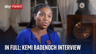 'I am somebody who has integrity', says Tory leadership candidate Kemi Badenoch