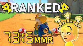 Leistung in den Schatten gestellt! | RANKED Mario Kart 8 Deluxe 150ccm | 7315 MMR Gold 2