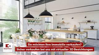 Immobilien sicher mit virteuller Besichtigung verkaufen!