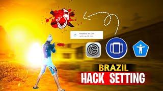 Taskbar Free Fire  Headshots Settings ️ | How To Brazil secret Setting  Pixels Free Fire 