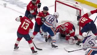 Sergei Bobrovsky's sensational shorthanded shift vs Oilers in game 1 SCF (8 jun 2024)