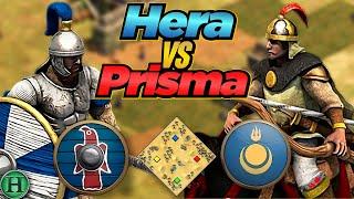 Goths vs Mongols | 1v1 Arabia | vs Prisma | AoE2