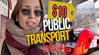 Transportation Expenses in Russia | How to Ride a Moscow Metro & Public Train | Transport in Russia