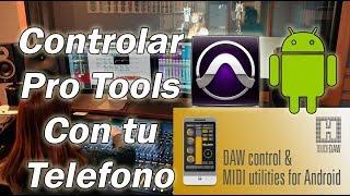 Como Controlar Pro Tools Con tu Telefono