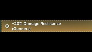 darktide: how does gunner damage resistance work? its a bad stat sorry :(