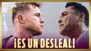 ÓSCAR DE LA HOYA es un "¡DESLEAL Y MENTIROSO!”, confiesa #Canelo Álvarez