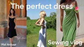 Sewing THE PERFECT DRESS // mai ardour // sewing vlog