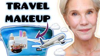 8 Must-Have TRAVEL MAKEUP ESSENTIALS for Minimalists - Dry Mature, Over 50 Skin