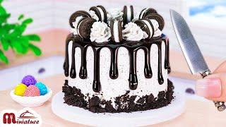 Amazing Miniature Oreo Overload Cake Decorating | ASMR Cooking Mini Food