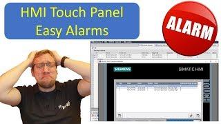 TIA Portal: HMI Easy Alarms