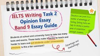 IELTS Writing Task 2 Sample Band 9 Opinion Essay