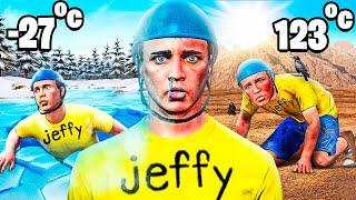 Can Jeffy Survive REALISTIC WEATHER In GTA 5!