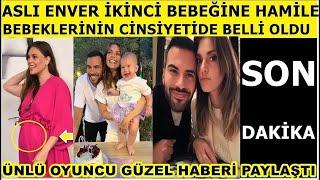 Aslı Enver 2  çocuğuna hamile müjdeli haberi paylaştı! Eşi Berkin Gökbudak mutlu Bebeğin cinsiyeti