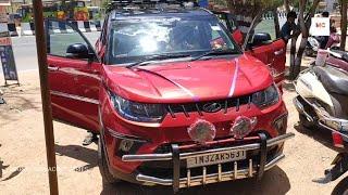 MAHINDRA KUV 100 FULL ACCESSORIES INSTALLED BY MARIYA CAR ACCESSORIES