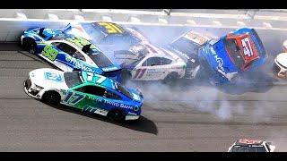 Chris Buescher ANGRY UNCENSORED RADIO AFTER WRECK - 2022 Coke Zero Sugar 400