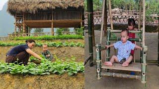 65-day journey to live with nature: Harvest everything sold at the market to feed two children