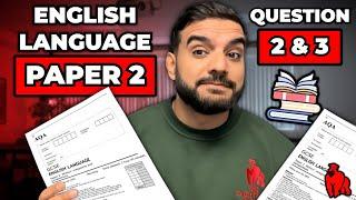 English Language Paper 2: Exam Timings & Walkthrough Of Question 2 & 3