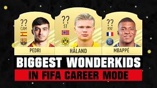 FIFA 21 | Biggest WONDERKIDS in FIFA 21 CAREER MODE!  ft. Haaland, Mbappe & Pedri