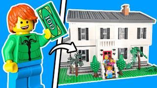 I Built My Childhood House in LEGO...