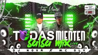 TODAS MIENTEN MIXTAPE - SALSA CLÁSICA SENSUAL MIX LIVE 2024 - DJ NOVA MC OLY - @barney_evolution