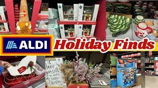 ALDI New Arrivals and HOLIDAY FINDS! Christmas SHOP WITH ME