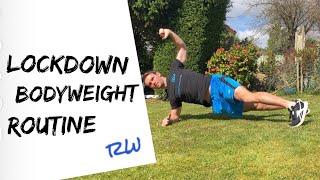 Bodyweight Workout From Home