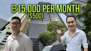 BUDGET CONDO for Rent! Worth It? | Bangkok Condo Tour