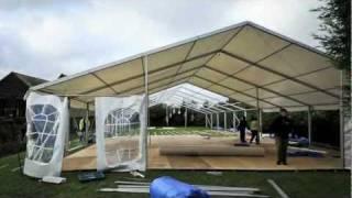 Perfect Day Marquees Time Lapse of a 40' Marquee being erected